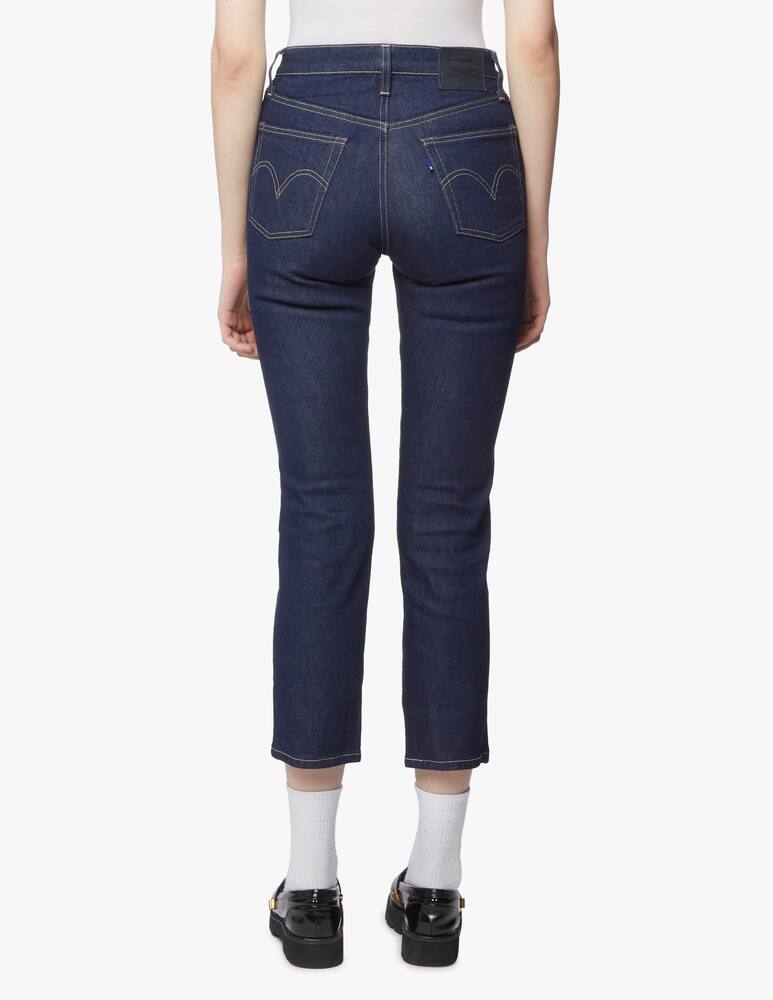 rinascente Levi's Made & Crafted 501 crop straight leg jeans