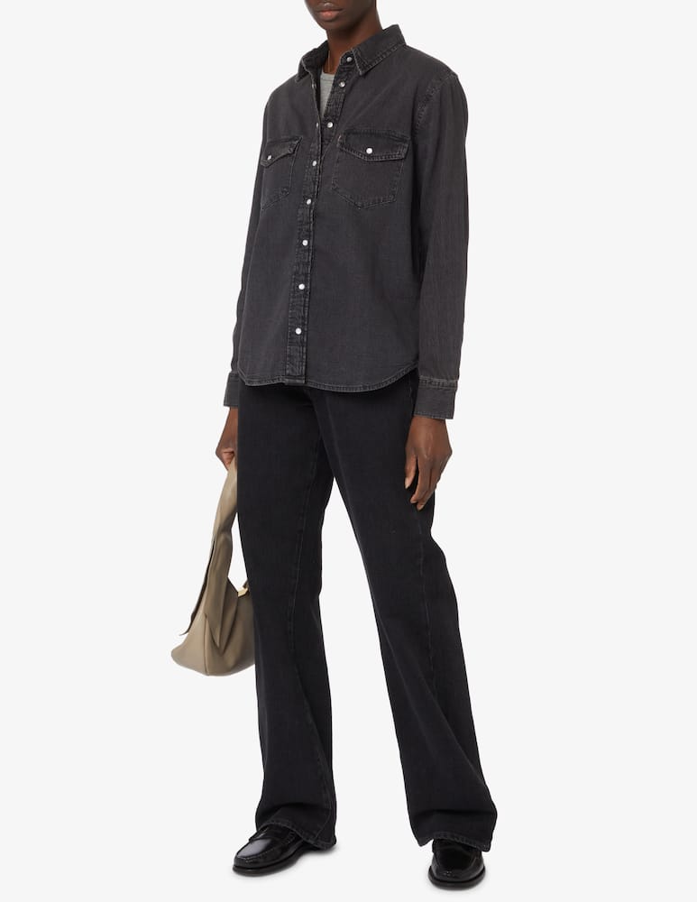 rinascente Levi's Essential Western denim shirt - Black