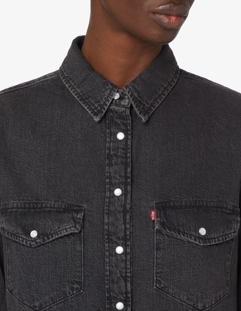 rinascente Levi's Essential Western denim shirt - Black