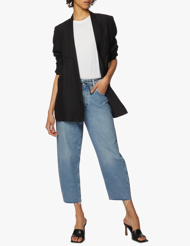 rinascente Levi's Made & Crafted Barrel jeans with raw edge