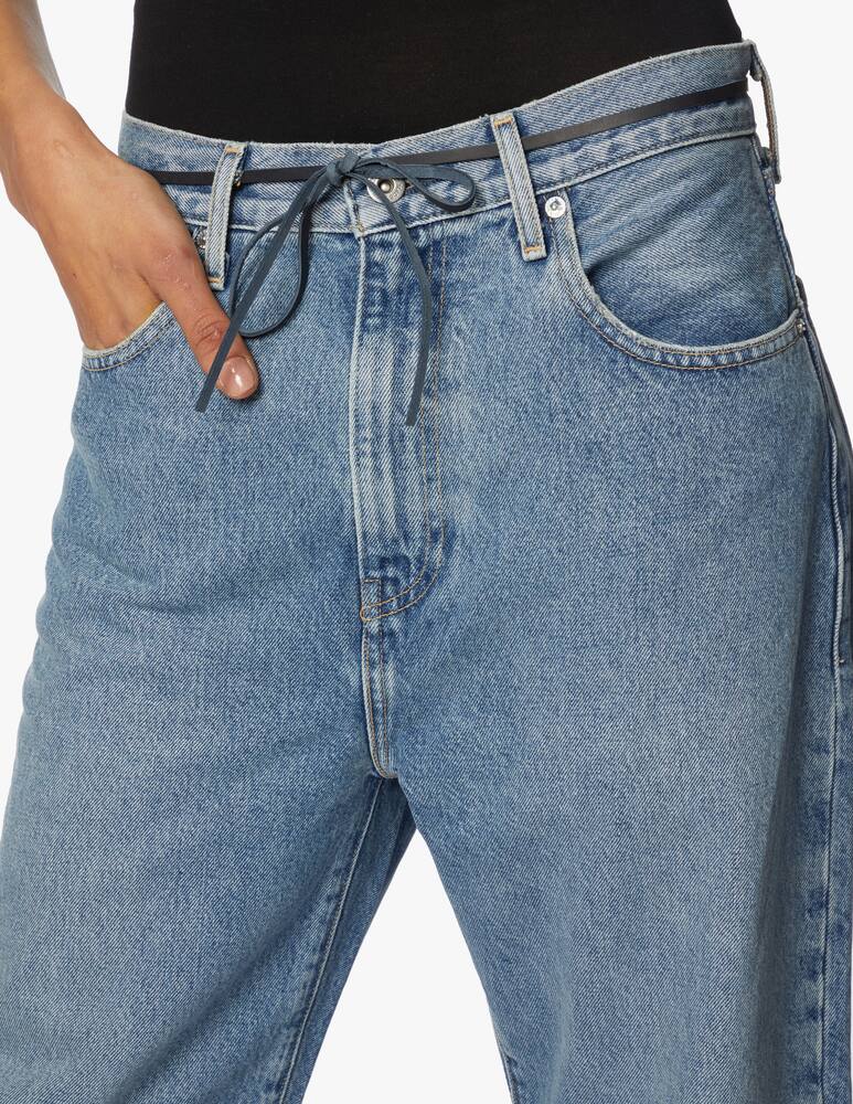 rinascente Levi's Made & Crafted Barrel jeans with raw edge