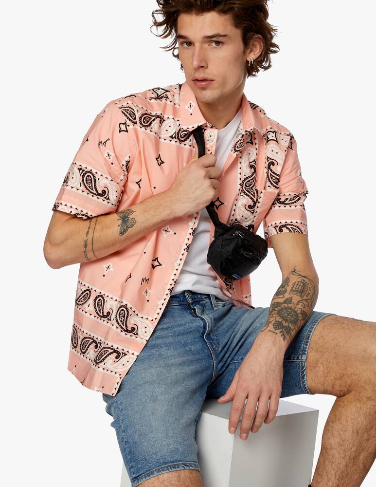 rinascente Levi's 511 slim hemmed short in denim