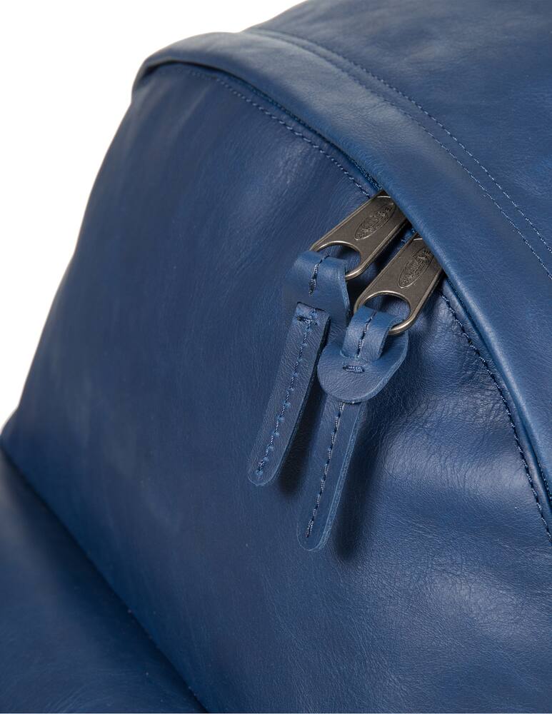 rinascente Eastpak Padded Pak'r Blue Leather zaino