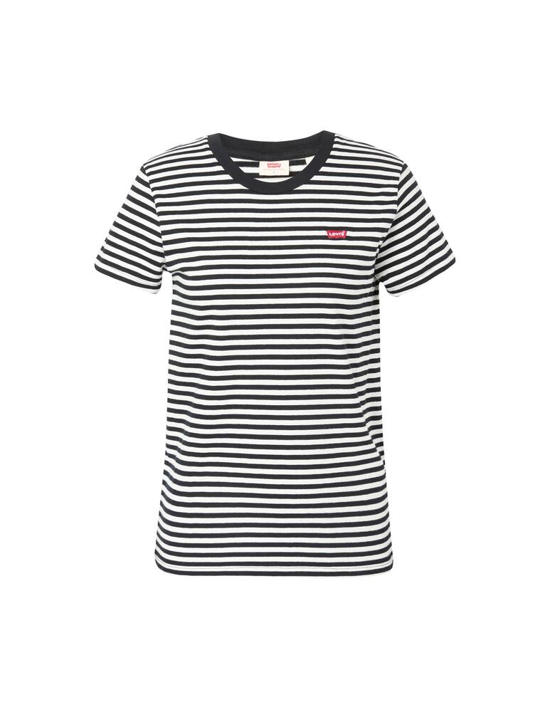 rinascente Levi's T-shirt a manica corta con righe Chest It - nero