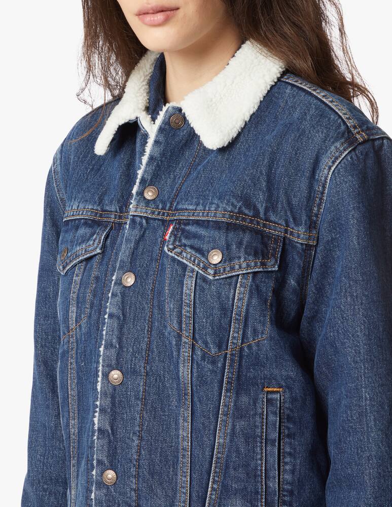 rinascente Levi's Ex-boyfriend Sherpa trucker jacket