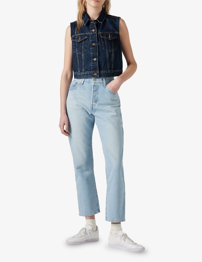 Levi's Jeans crop a gamba dritta 501 - immagine 2 Levi's Jeans crop a gamba dritta 501 - immagine 2