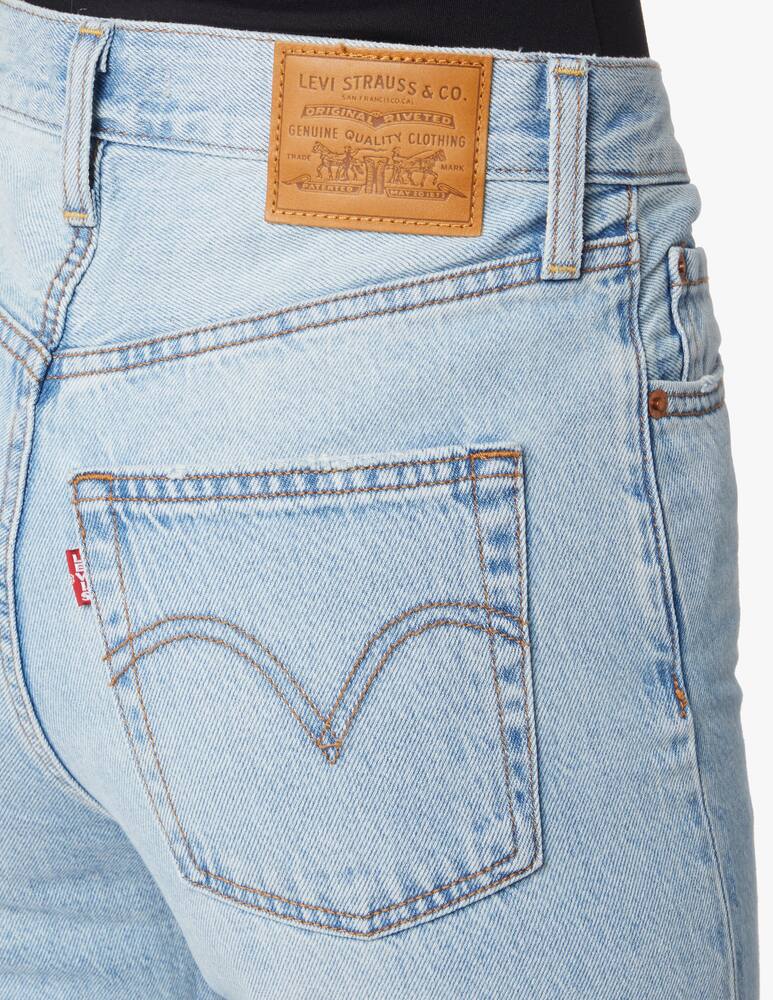 rinascente Levi's Jeans Ribcage straight a vita alta - azzurro