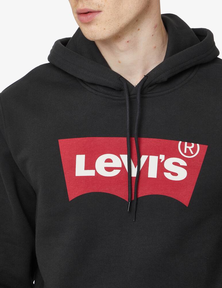 rinascente Levi's Felpa con cappuccio batwing - Nero