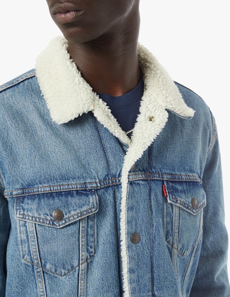 rinascente Levi's Giacca sherpa in denim