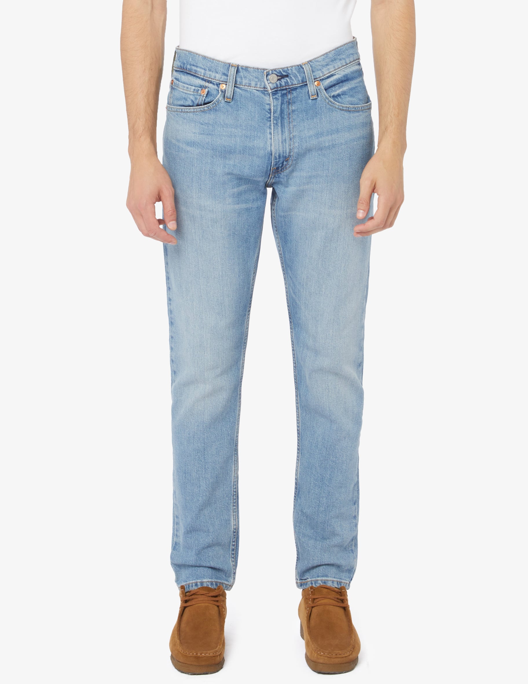 Shop Levi's 512 slim tap worn to ride l32 denim on Rinascente