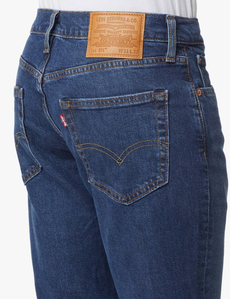 rinascente Levi's Jeans denim 511 slim fit pocho - blue