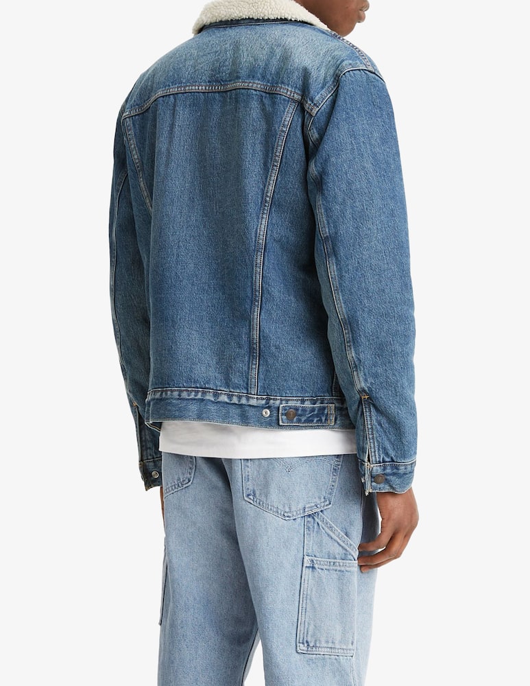 Levi's Giacca sherpa trucker denim - immagine 2 Levi's Giacca sherpa trucker denim - immagine 2