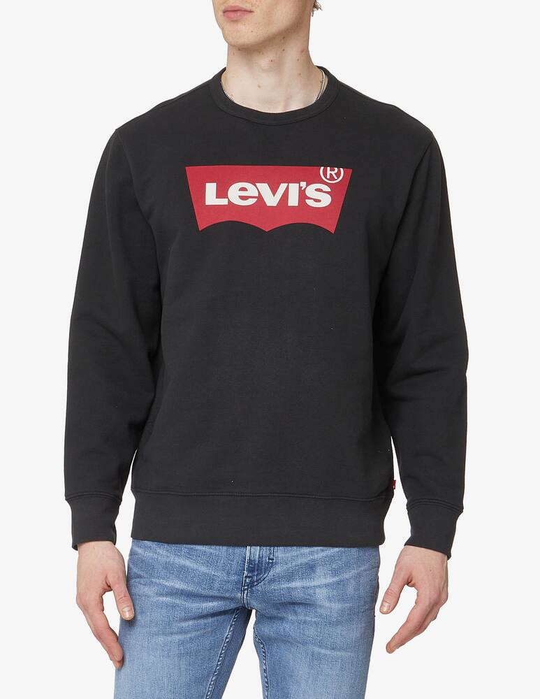 rinascente Levi's Batwing roundneck sweatshirt - Nero