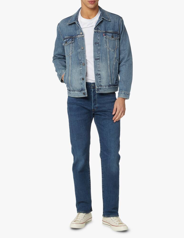 rinascente Levi's Trucker denim skyline - blue