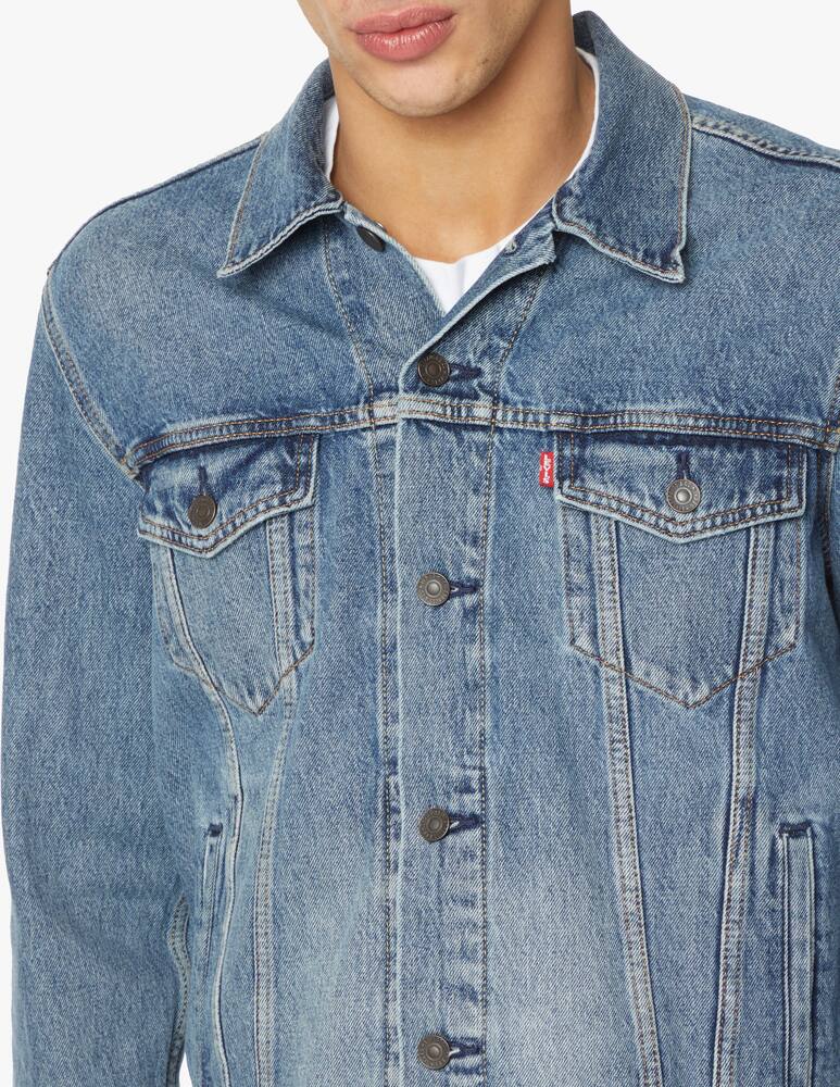 rinascente Levi's Trucker denim skyline - blue