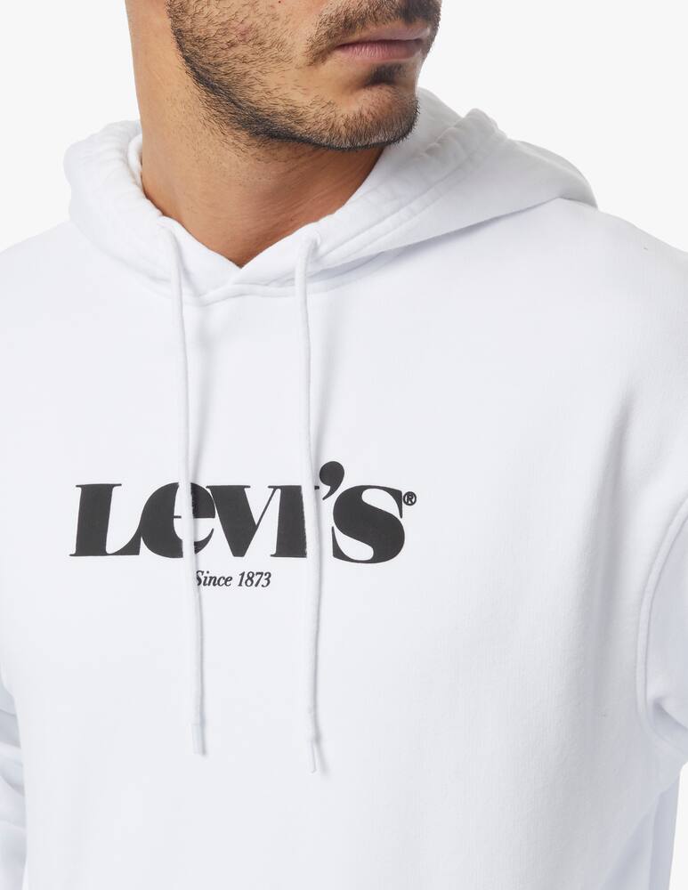 rinascente Levi's Felpa con cappuccio con logo relaxed fit