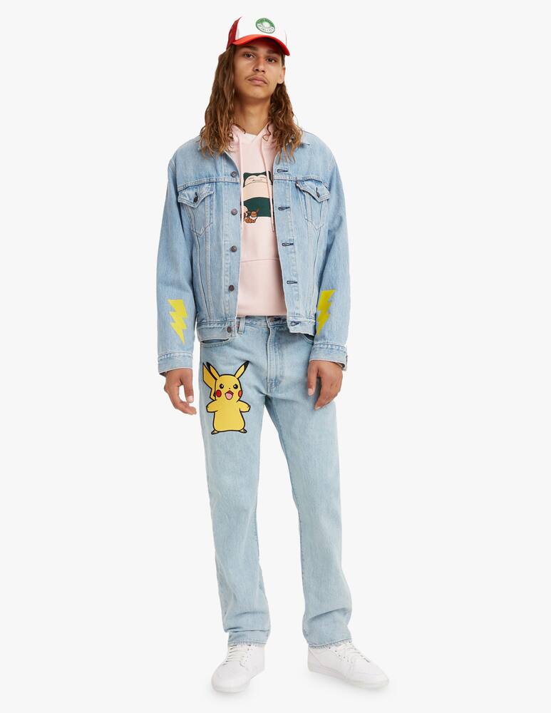 rinascente Levi's Jeans straight fit pikachu pokemon