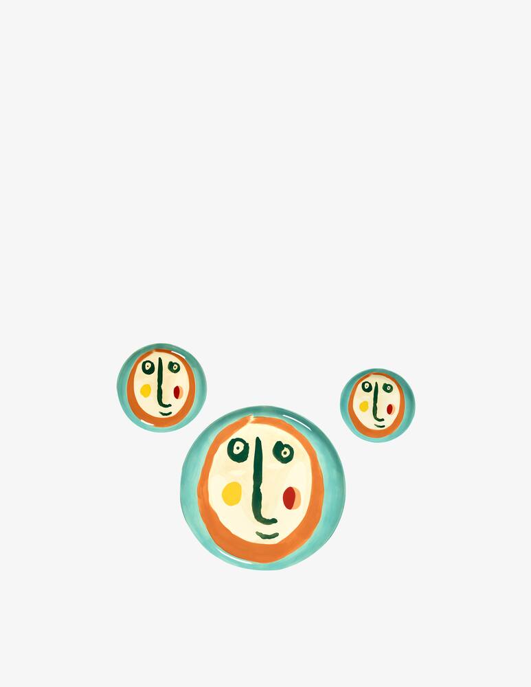 rinascente Serax Feast by Ottolenghi Small Plateset 4 Pcs - Multi