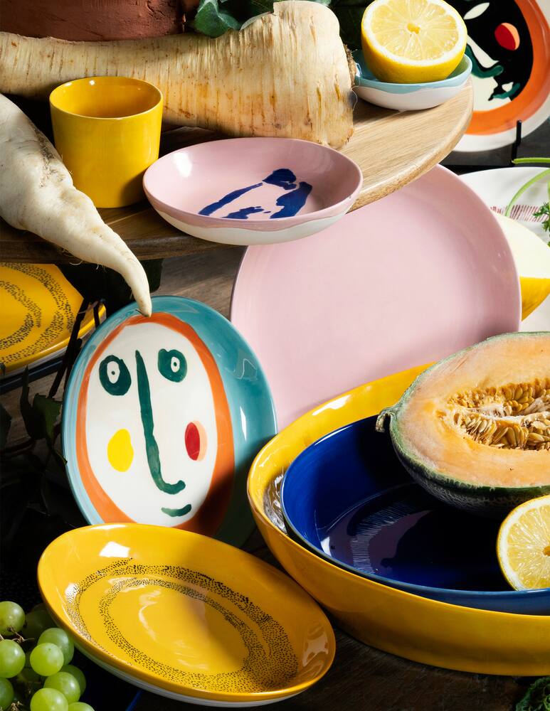 rinascente Serax Feast by Ottolenghi Small Plateset 4 Pcs - Multi