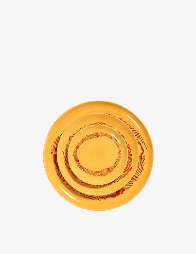 rinascente Serax Feast by Ottolenghi Fruit Plate Set 2 Pcs - Yellow