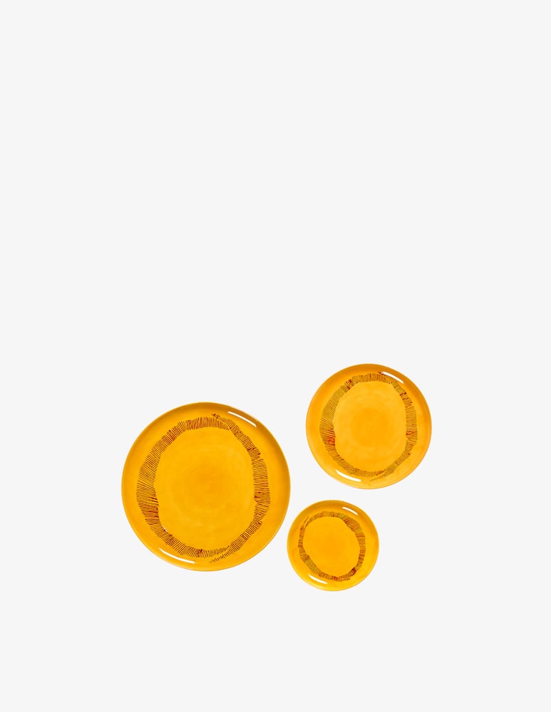rinascente Serax Feast by Ottolenghi Fruit Plate Set 2 Pcs - Yellow