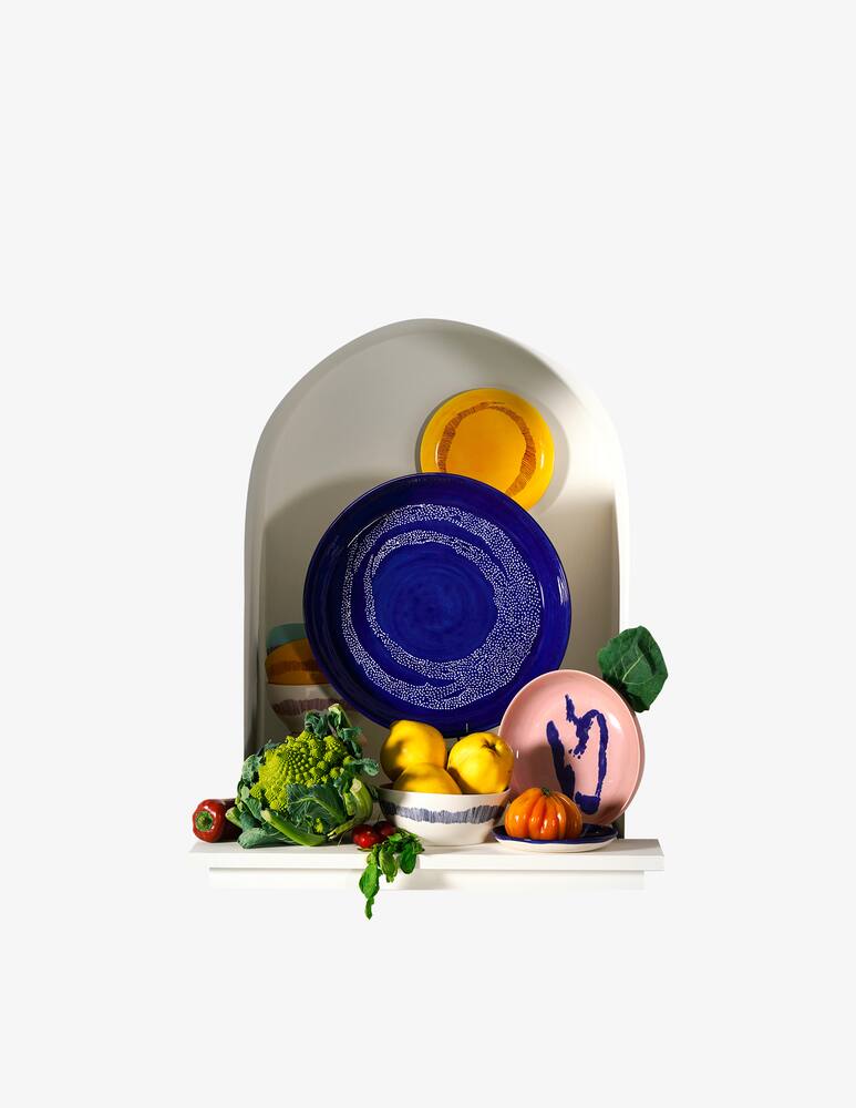 rinascente Serax Feast by Ottolenghi Fruit Plate Set 2 Pcs - Yellow