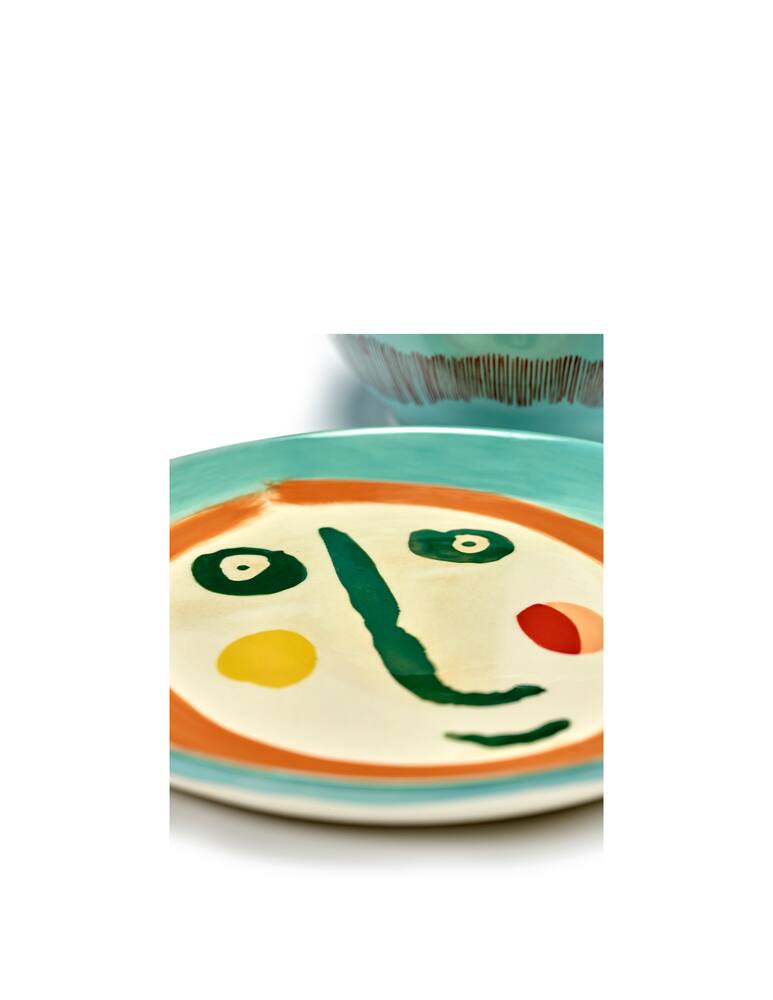 rinascente Serax Feast by Ottolenghi Fruit Plate Set 2 Pcs - Multi