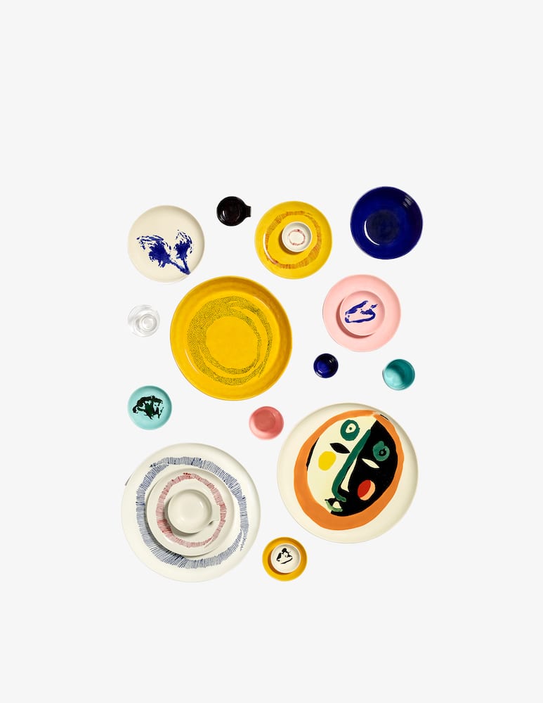 rinascente Serax Set Di Piatti Per La Cena Feast By Ottolenghi 2 Pezzi - Blu