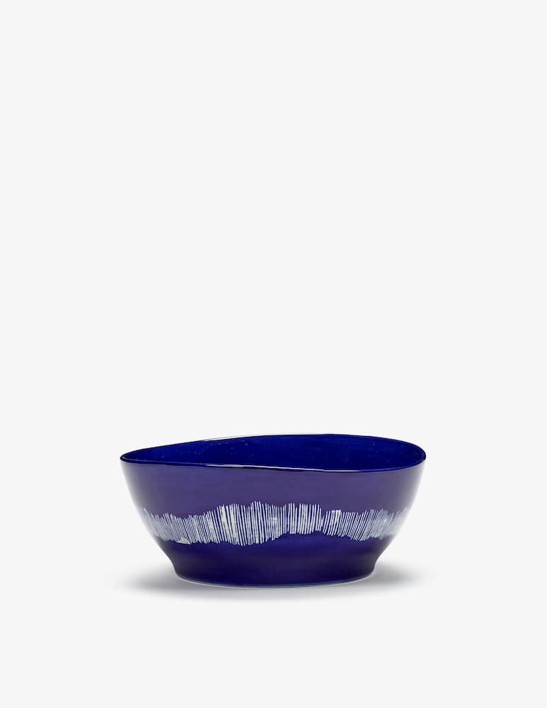 Serax Ciotola Feast By Ottolenghi Lapis Lazuli Swirl - immagine 1 Serax Ciotola Feast By Ottolenghi Lapis Lazuli Swirl - immagine 1