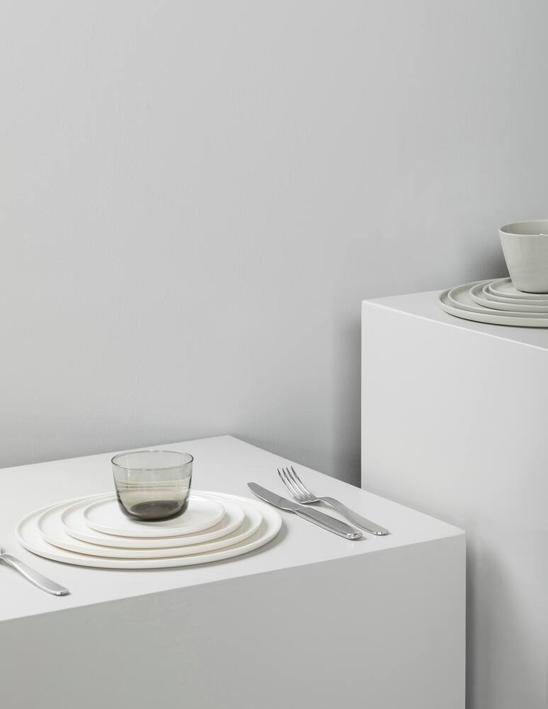 rinascente Serax Cena By Vincent Van Duysen Low Plate Xs  - White