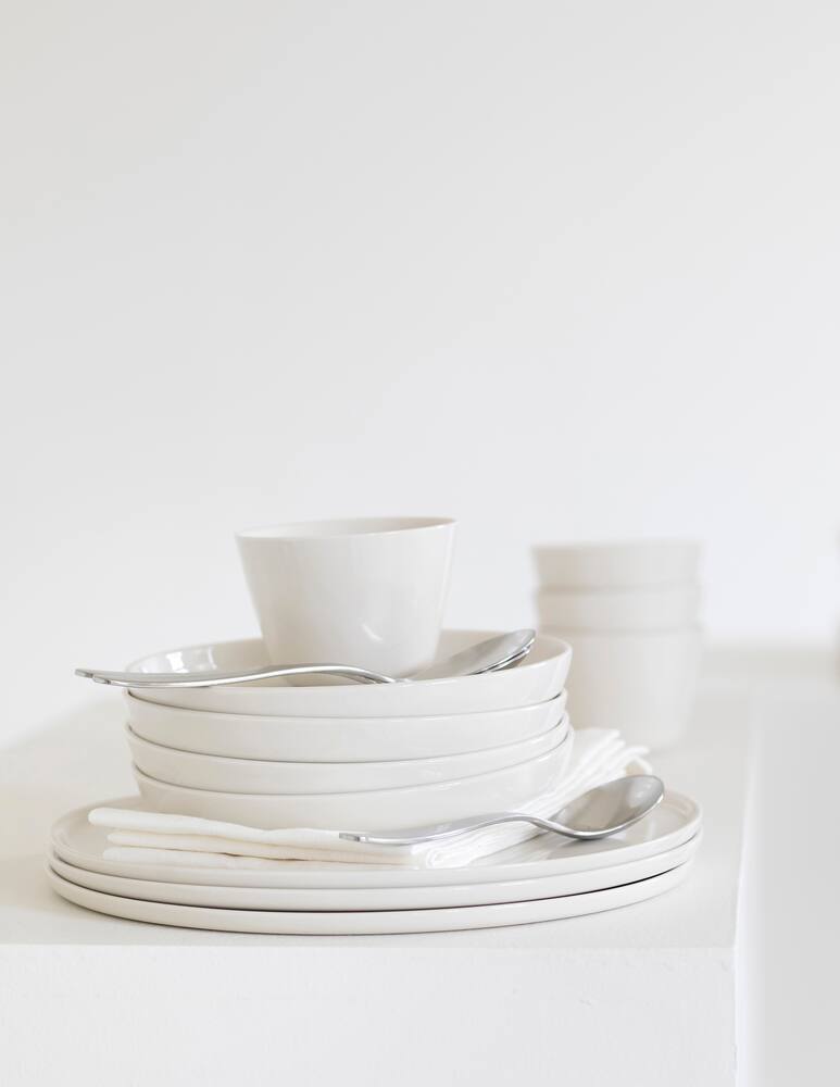 rinascente Serax Cena By Vincent Van Duysen High Plate Xs  - White