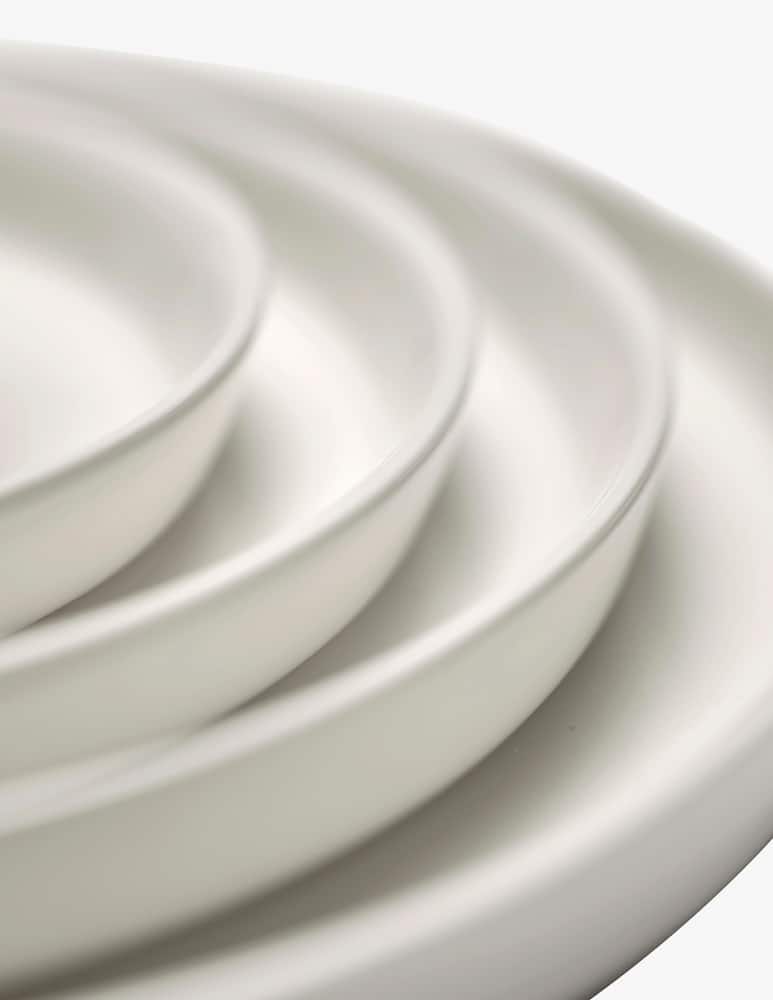 rinascente Serax Cena By Vincent Van Duysen Deep Plate L  - White