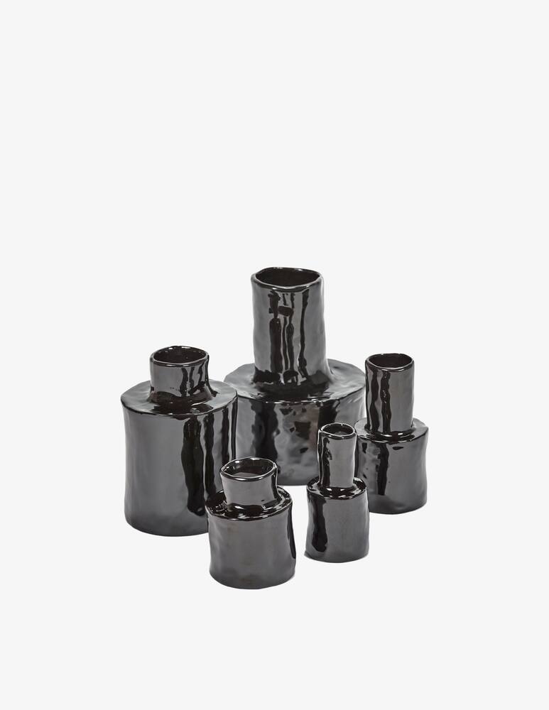 rinascente Serax Vase Helena 1 By Marie Mischielssen - Black