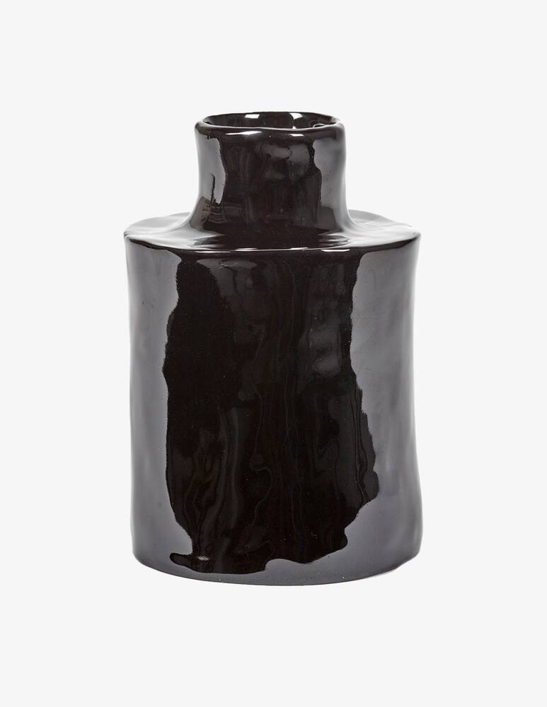 rinascente Serax Vase Helena 4 By Marie Mischielssen - Black