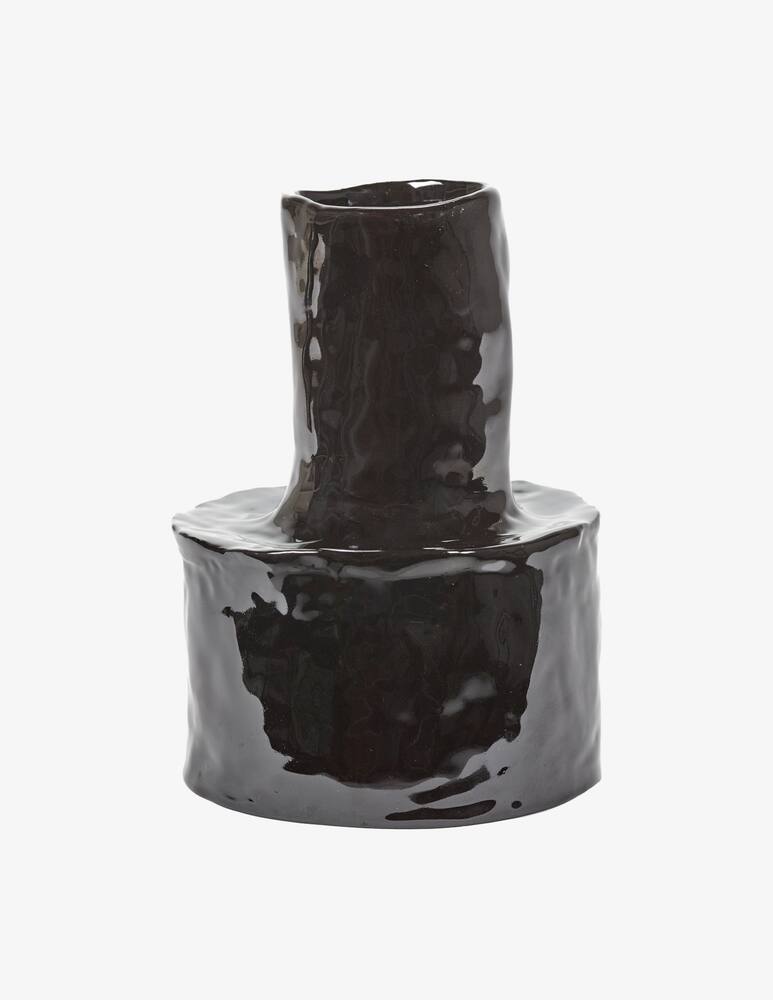 rinascente Serax Vaso Helena 5 By Marie Mischielssen - Nero