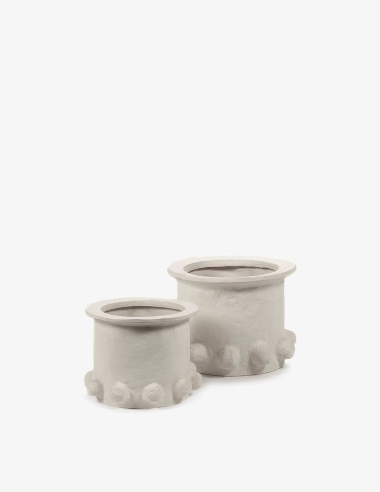 Serax Flower Pot 05 M Beige Molly - picture 3 Serax Flower Pot 05 M Beige Molly - picture 3