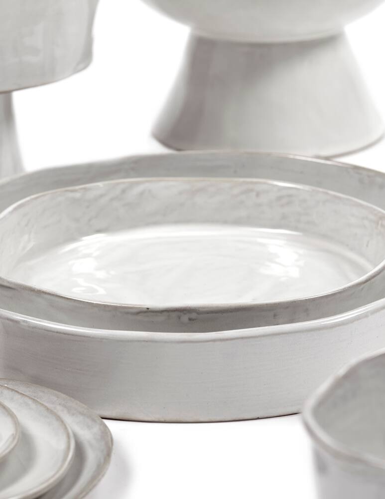 rinascente Serax Deep Plate S Off White La Mère