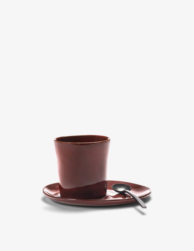rinascente Serax Saucer Coffee Cup Venetian Red La Mère