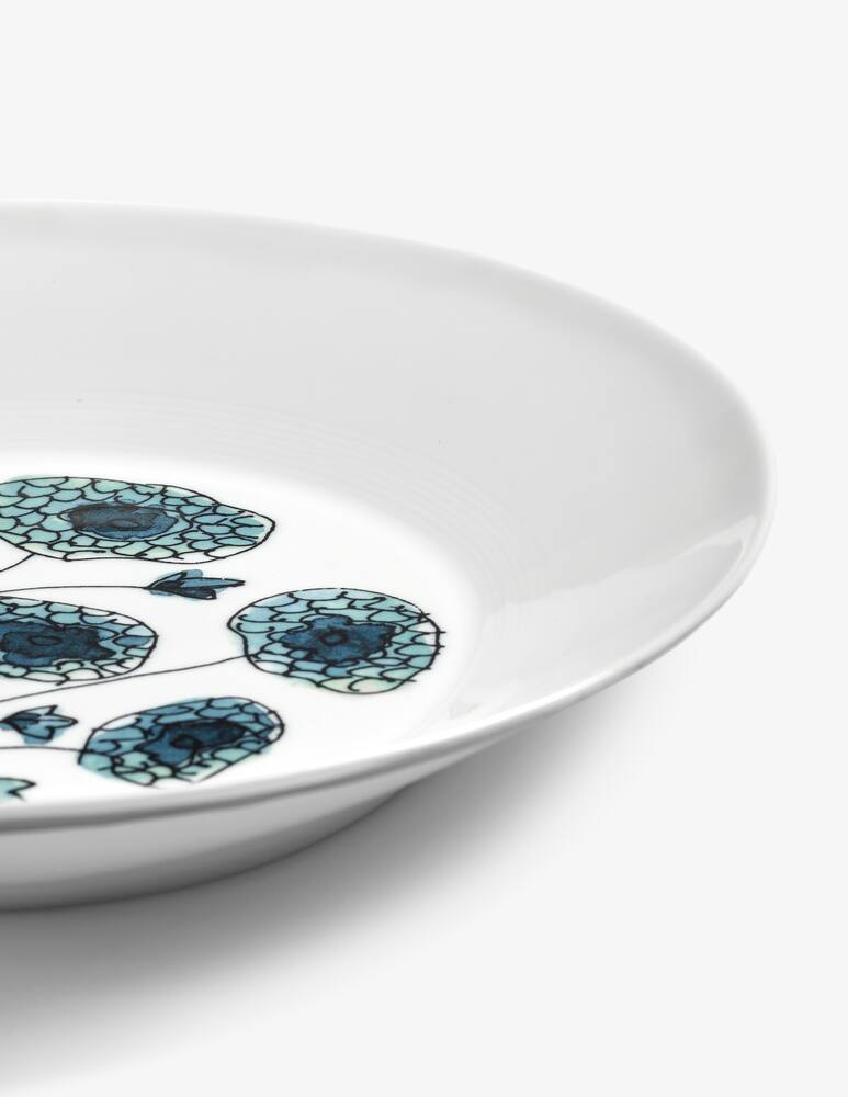 rinascente Marni Midnight Flowers deep Plate M d22cm Anemone vaniglia