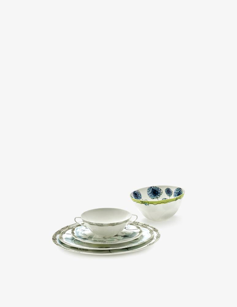 rinascente Marni Midnight Flowers Bowl M d15cm Anemone vaniglia