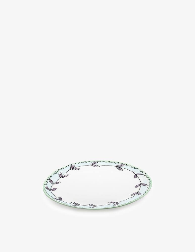 rinascente Marni Midnight Flowers Breakfast Plate d20cm Blossom milk