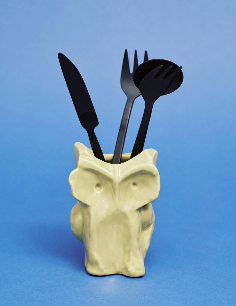 rinascente Serax After Midnight Owl Vase XS