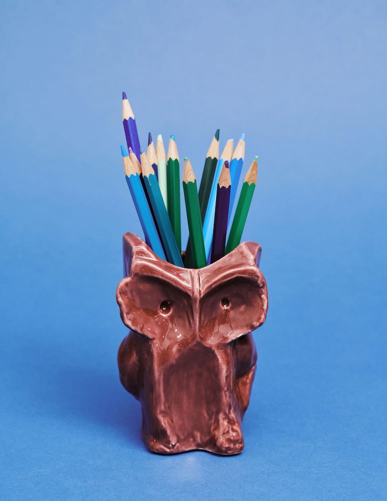 rinascente Serax After Midnight Owl Vase XS