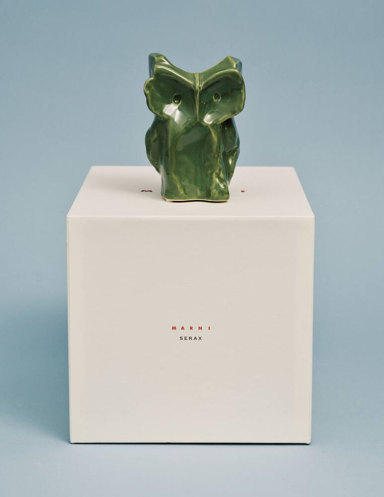 rinascente Serax After Midnight Owl Vase XS