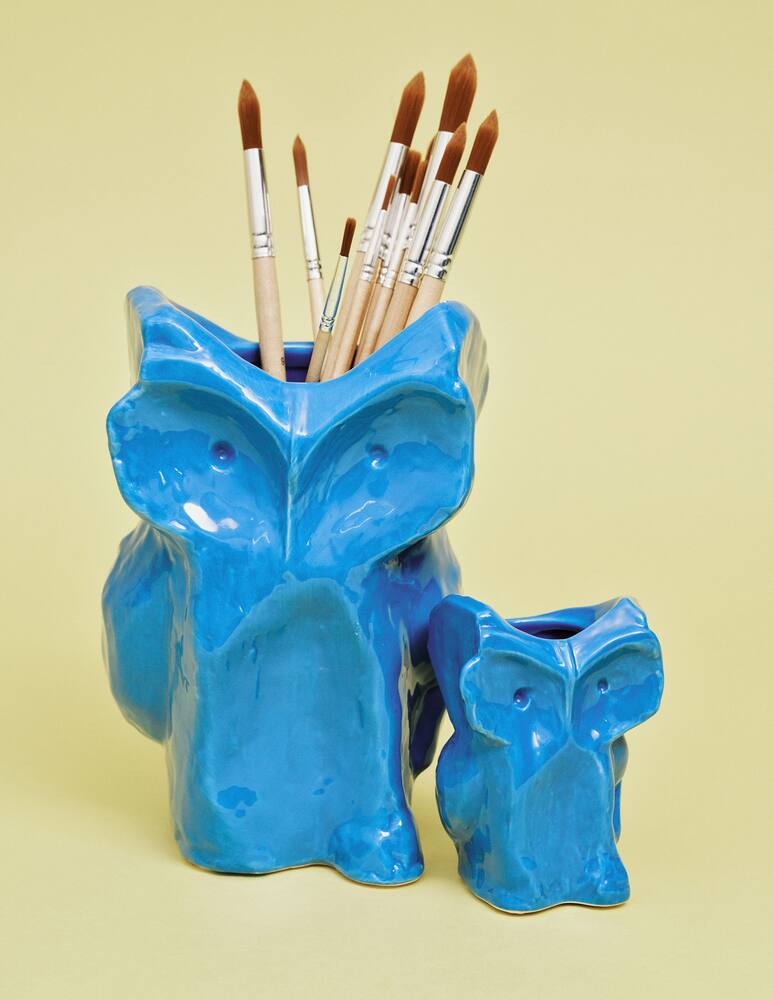 rinascente Serax After Midnight Owl Vase XS