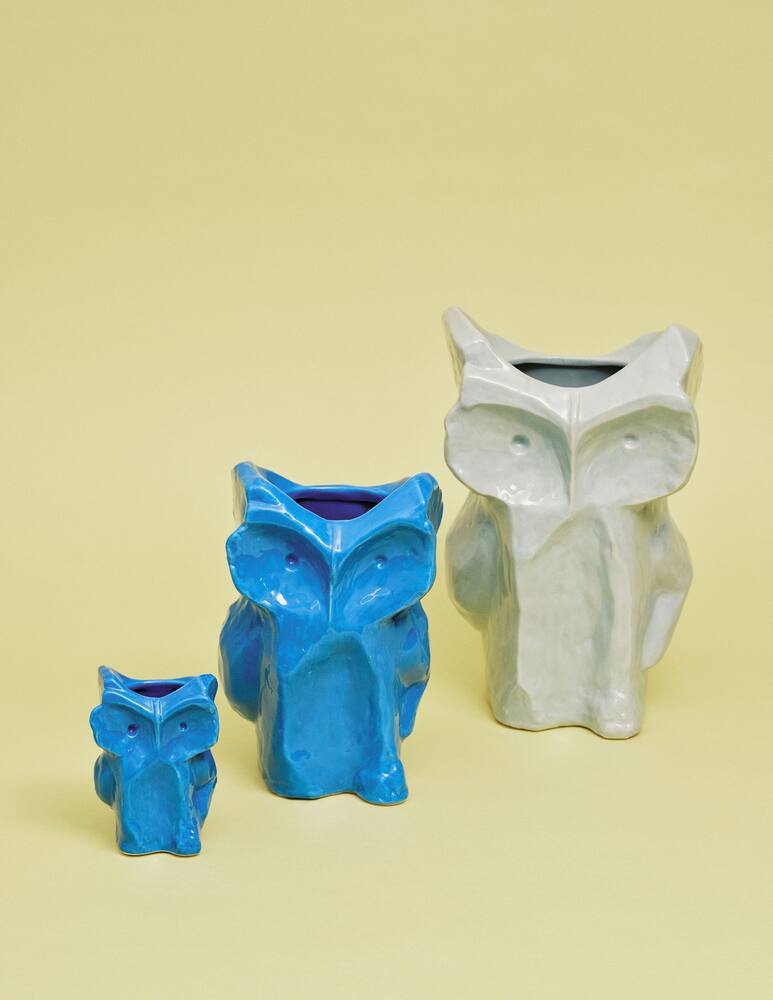 rinascente Serax After Midnight Owl Vase XS