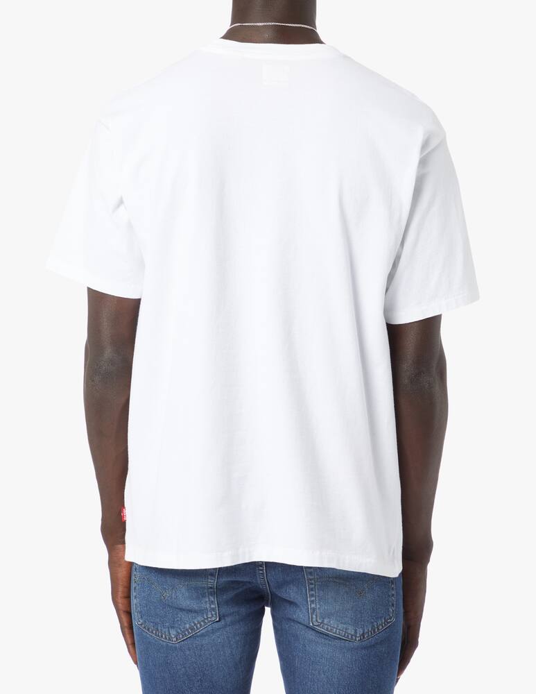 rinascente Levi's Maglietta girocollo vintage over mini logo