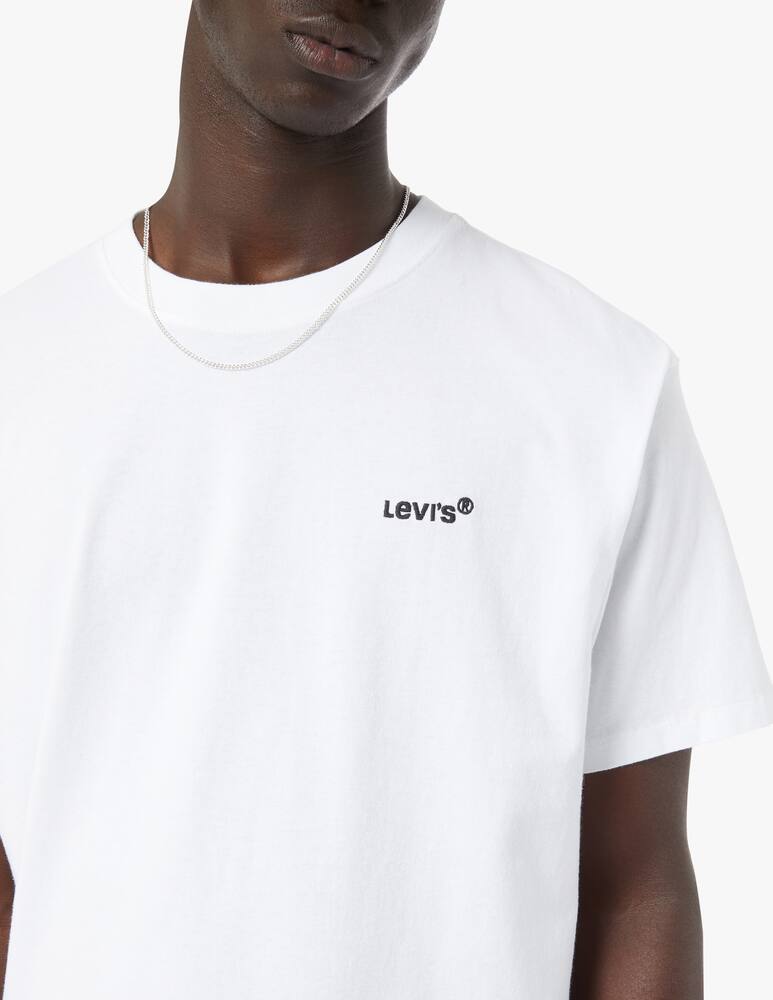 rinascente Levi's Maglietta girocollo vintage over mini logo