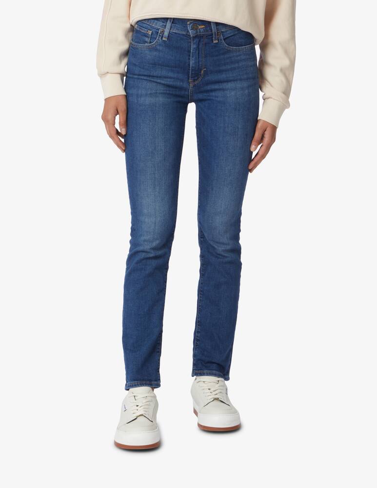 Levi's Jeans straight a vita alta 724 - Blu - immagine 2 Levi's Jeans straight a vita alta 724 - Blu - immagine 2