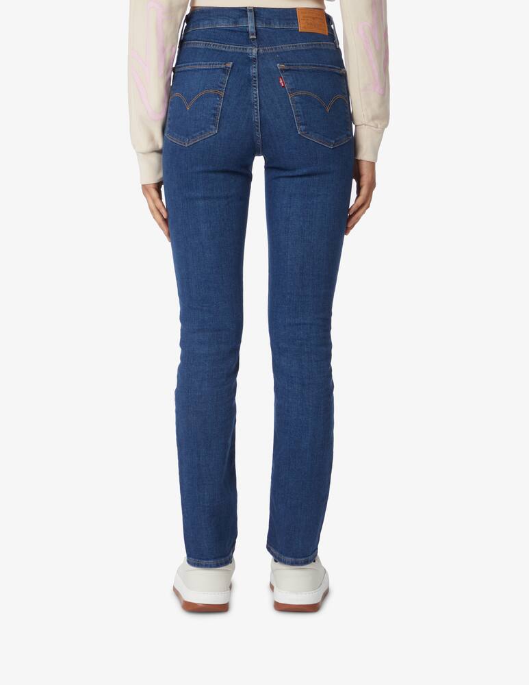 rinascente Levi's Jeans straight a vita alta 724 - Blu